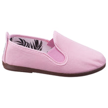 Load image into Gallery viewer, Flossy Childrens/Kids Junior Arnedo Slip On Shoe (Baby Pink)
