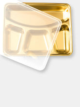 Load image into Gallery viewer, Gold Food Tray