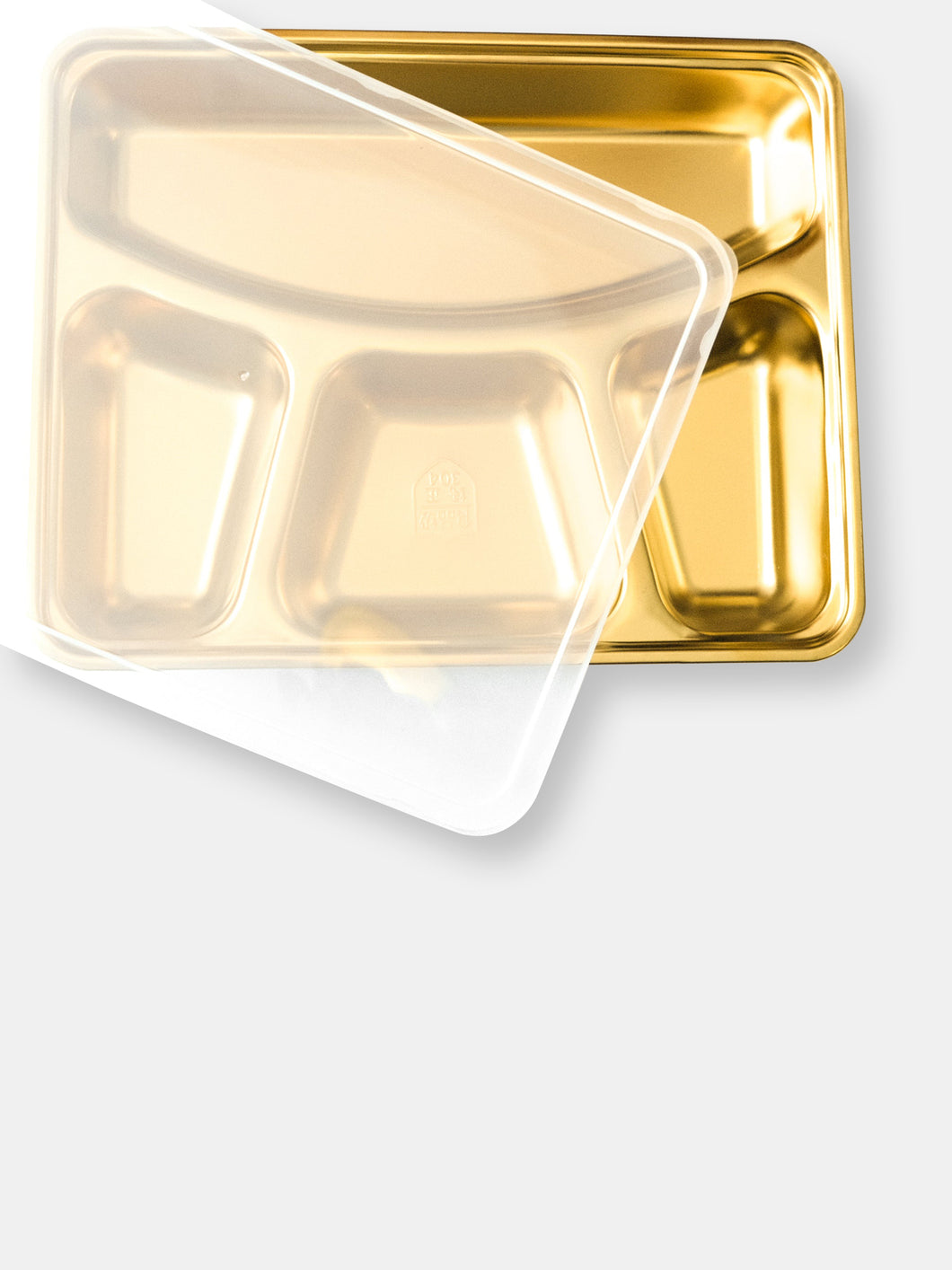 Gold Food Tray