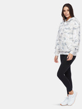 Load image into Gallery viewer, Chlo Relaxed Fit Hoodie in White Camo