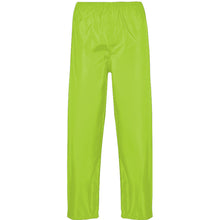 Load image into Gallery viewer, Portwest Mens Classic Rain Trouser (S441) / Pants (Yellow)