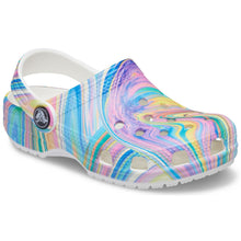Load image into Gallery viewer, Crocs Childrens/Kids Classic Out Of This World II Swirl Clogs (Multicolored)