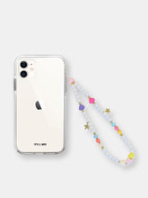 Load image into Gallery viewer, Pastel Hearts Beaded Phone Charm