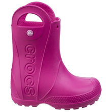 Load image into Gallery viewer, Crocs Childrens/Kids Handle It Rain Boots (Candy Pink)