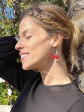 Load image into Gallery viewer, Lil Cherry Drop Earring