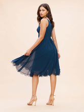Load image into Gallery viewer, Alicia Dress - Peacock Blue