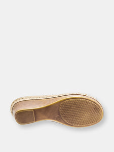 Juliet Gold Wedge Sandals