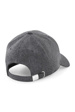 Load image into Gallery viewer, Unisex Melton Wool 6 Panel Cap - Gray