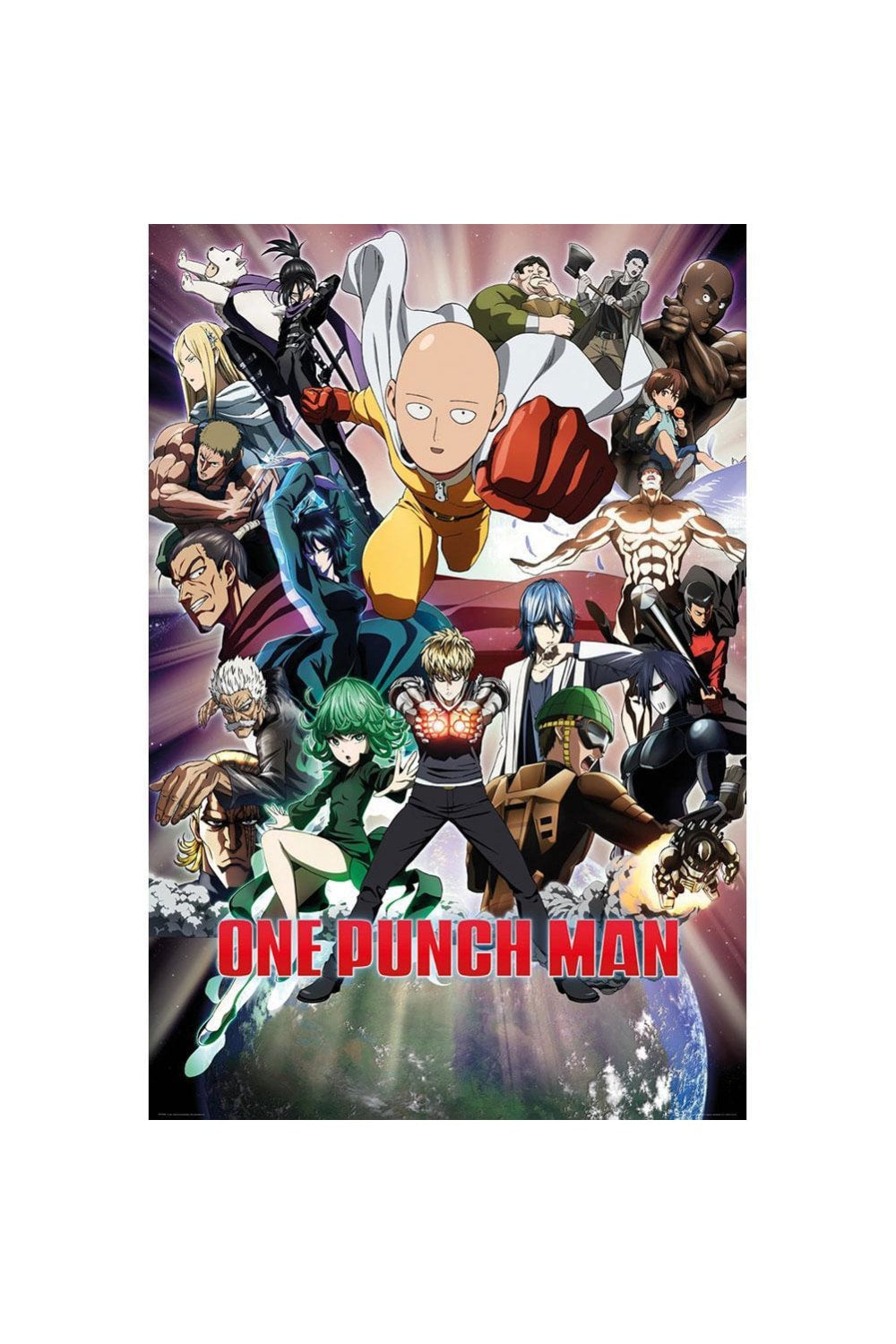 One Punch Man Anime Official Poster
