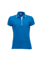 Load image into Gallery viewer, Womens/Ladies Seattle Polo Shirt - Bright Blue