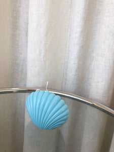Shell Candle - Blue