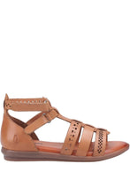 Load image into Gallery viewer, Womens/Ladies Nicola Leather Sandals (Tan)