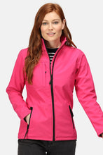 Load image into Gallery viewer, Regatta Professional Womens/Ladies Octagon II Waterproof Softshell Jacket (Hot Pink/Black)