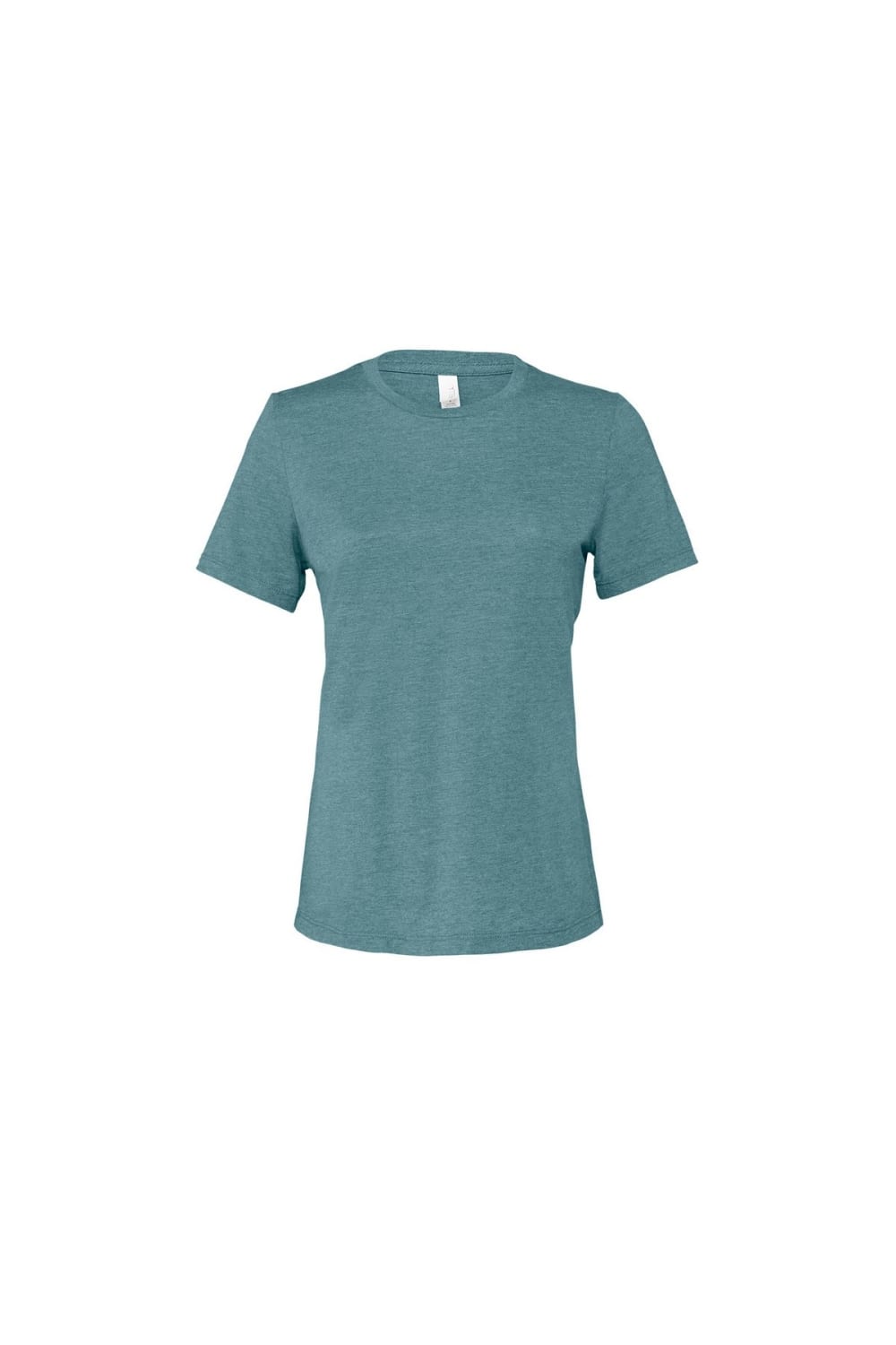 Bella + Canvas Womens/Ladies Relaxed T-Shirt (Deep Teal Heather)