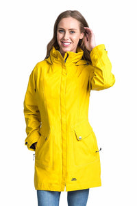 Trespass Womens/Ladies Rainy Day Waterproof Jacket (Gold)