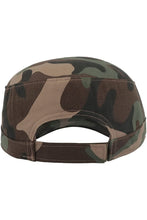 Load image into Gallery viewer, Atlantis Tank Brushed Cotton Military Cap (Pack of 2) (Camouflage)