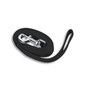 Ancol Pet Products Nylon Training Leash (Black) (1 x 71in)