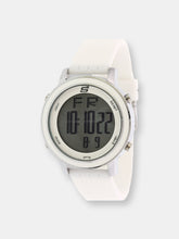 Load image into Gallery viewer, Skechers Watch SR6009 Westport, Digital Display, Chronograph, Date Function, Alarm, Backlight Display, White Silicone Band, Silver