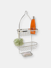 Load image into Gallery viewer, Chrome Plated Steel Shower Caddy