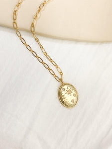 Daphne & Aster Necklace - Gold