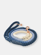 Load image into Gallery viewer, Rope Leash - Ombre Blue