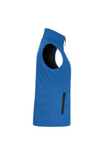 Load image into Gallery viewer, Womens/Ladies Softshell Panels Vest - Royal Blue