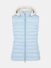 Load image into Gallery viewer, Women&#39;s Margareth Faux Fur Lined Vest with Detachable Hood