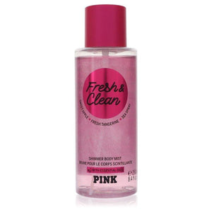 Pink Fresh And Clean by Victoria's Secret Shimmer Body Mist 8.4 oz for Women