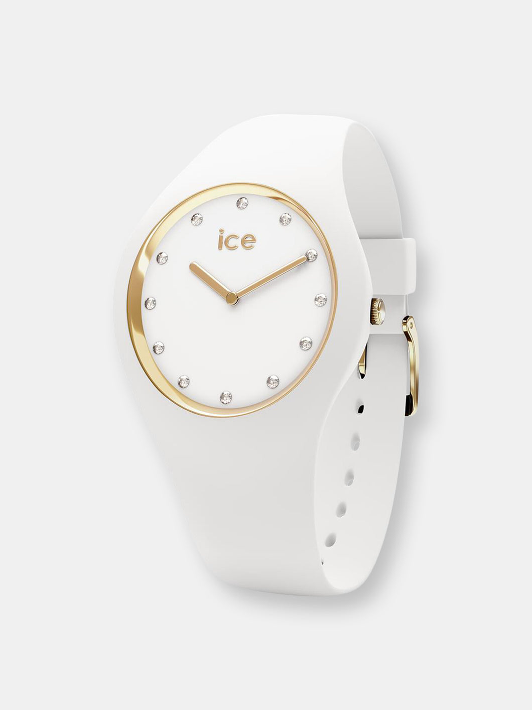 Ice-Watch Women's Cosmos 016296 White Silicone Quartz Fashion Watch