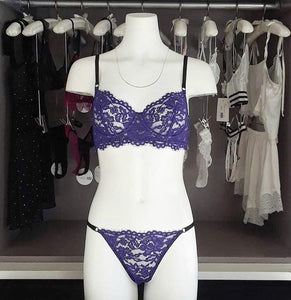 June Purple Lingerie Set