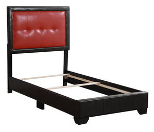 Panello Black Twin Panel Beds