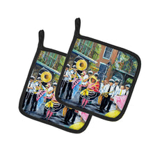 Load image into Gallery viewer, French Quarter Frolic Pair of Pot Holders