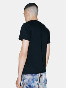 Black Raw Edges T-Shirt