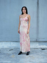 Load image into Gallery viewer, Frankie Silk Dress Rose Stain