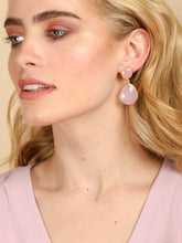 Load image into Gallery viewer, Double Drop Genuine Gemstone Earrings