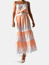 Load image into Gallery viewer, Fatema Tiered Dress in Sorbet