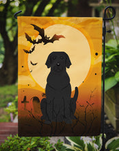 Load image into Gallery viewer, 11&quot; x 15 1/2&quot; Polyester Halloween Black Labrador Garden Flag 2-Sided 2-Ply