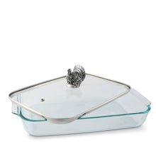 Load image into Gallery viewer, Turkey Lid with Pyrex 3 quart Baking Dish