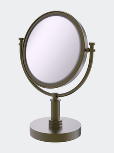 8 Inch Vanity Top Make-Up Mirror With Dotted Accents