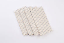 Load image into Gallery viewer, Napkins / Natural Striped