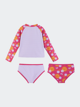 Load image into Gallery viewer, Girls  Grapefruit 2-Piece Swimsuit with Reversible Bottoms