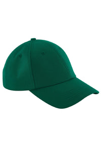 Beechfield® Unisex Authentic 6 Panel Baseball Cap (Bottle Green)