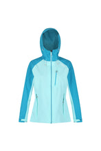 Load image into Gallery viewer, Womens/Ladies Birchdale Waterproof Shell Jacket - Cool Aqua/Turquoise