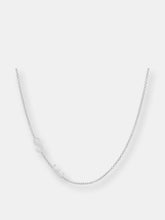 Load image into Gallery viewer, Diamond Asymmetrical Multiple Initials Necklace
