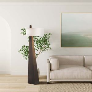 Nova of California Obelisk 63" Floor Lamp in Chestnut with On/Off Switch