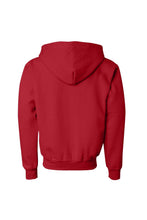 Load image into Gallery viewer, Gildan Heavy Blend Unisex Childrens Full Zip Hooded Sweatshirt / Hoodie (Red)