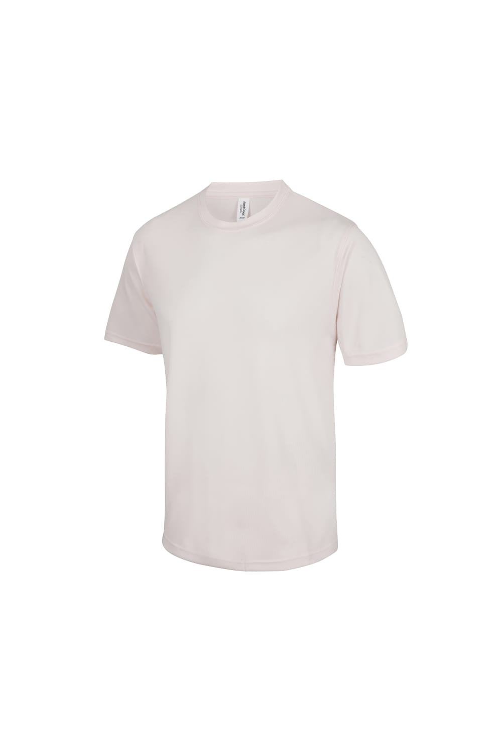 Just Cool Mens Performance Plain T-Shirt (Blush)