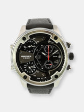 Load image into Gallery viewer, Diesel Men&#39;s Boltdown DZ7415 Black Leather Japanese Quartz Fashion Watch