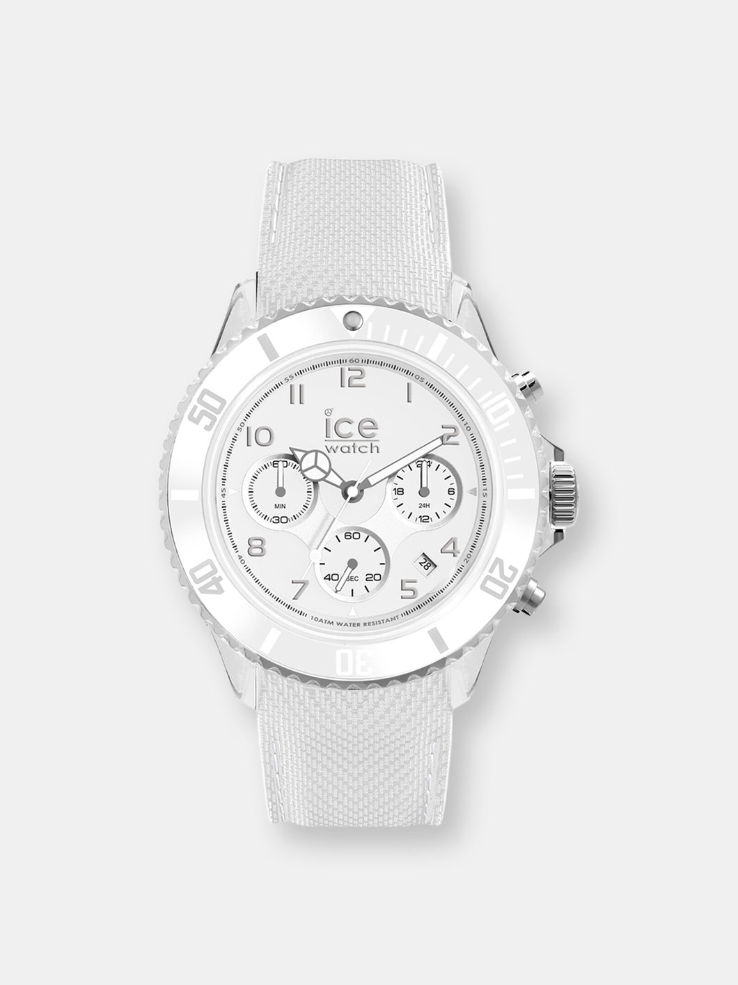 Ice-Watch Men's Dune 014223 White Silicone Quartz Fashion Watch