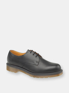 B8249 Lace-Up Leather Shoe / Unisex Shoes / Lace Shoes - Black